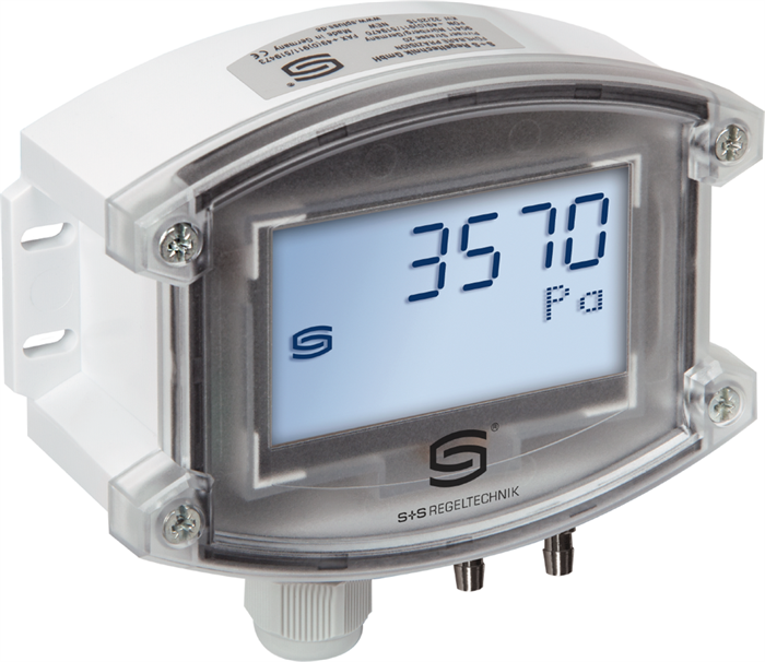 Differential pressure measurement LCD, 1 switch